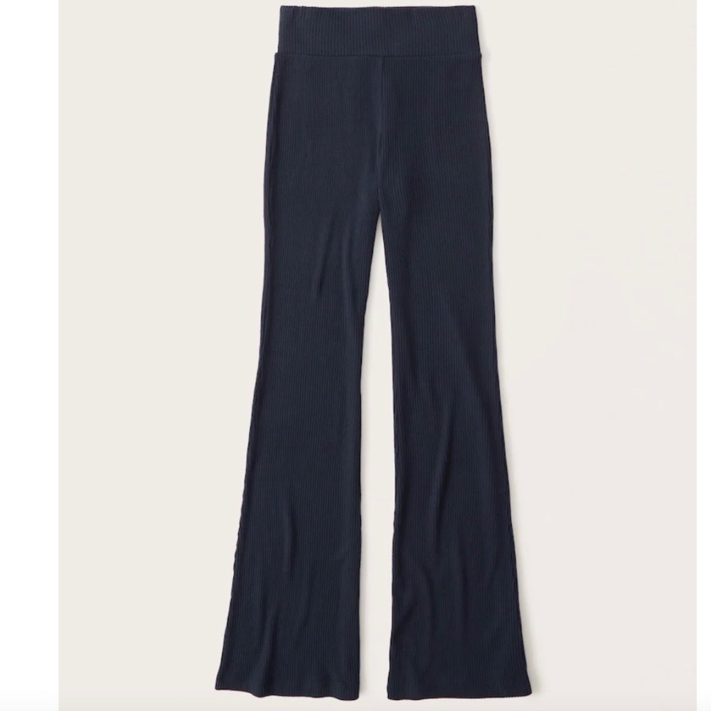 Abercrombie and Fitch Cozy Rib Lounge Pants Navy Blue Size XS